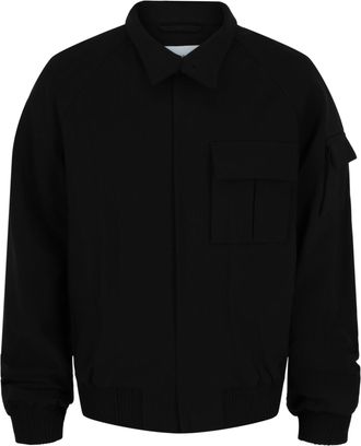 Ferragamo Cropped Bomber Jacket