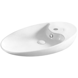 Nova Lavabo appoggio 73.5x39 cm LA28 bianco