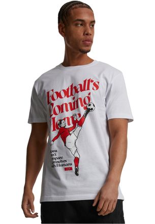 Merchcode Merchcode Mens Mc877-footballs Coming Home Lions Tee T-Shirt, White, 3XL