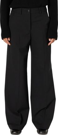 Gerard Darel Clarisse Wide Leg Suit Pants in Black at Nordstrom, Size 10