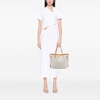 Louis Vuitton Tweedehands Damier Azur Neverfull Mm