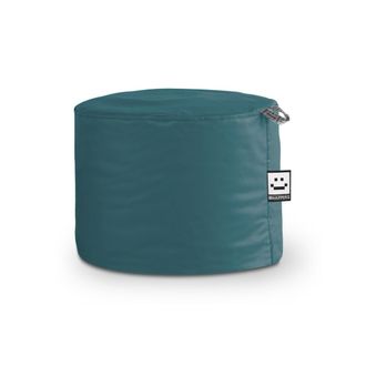 Happers Happers - Puff Taburete Polipiel Indoor Glaciar Glaciar