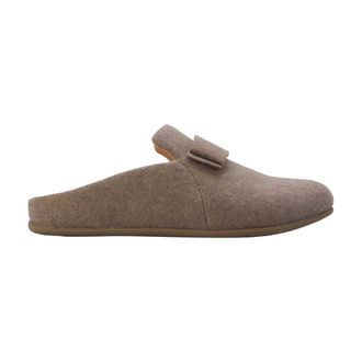 FitFlop Fit Flop Dames/Dames Chrissie II Haus E01 Bow Vilt Slippers (Grijs)