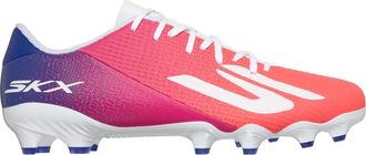 Skechers SKX_2 Academy voetbalschoenen voor heren, voor harde ondergrond (Blauw/roze)