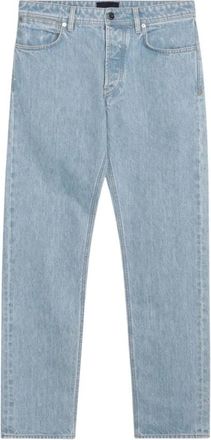 Stone Island Regular Straight Jeans - Heren - Regular Fit Jeans - Blauw - W30 - Katoen - Jeans