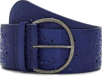 Free People Laurel Hip Womens Belt Womens Belts Navy Baby : SM-MD (25.5-31.5 Waist), Leather