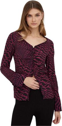 Pinko Gebloemde Viscose Blouse - Dames - Blouses - Veelkleurig - M - Overhemden