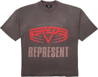 Represent Erfgoed T-shirt - Heren - T-shirts - Bruin - S - Tops
