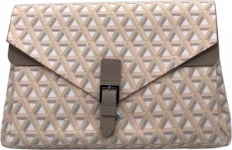 Lancaster Ikon Medium Crossbody In Beige