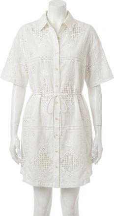 Z Supply Annabelle Eyelet Dress In White