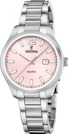 Festina Womens F20737-2 Ladies Classic Watch - Silver - One Size