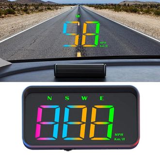 OEM Proyector De Veloc&iacute;metro Universal Con Pantalla Frontal Multifuncional M2s Con Velocidad Y Reconocimiento Autom&aacute;tico De Luz Para Todos Los Modelos De 
