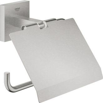GROHE Dispensador De Papel Con Tapa Grohe Start Cube Supersteel