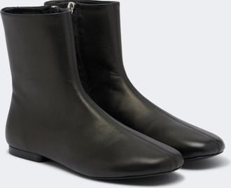 Souliers Martinez Molli leather ankle boots