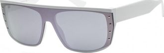 Jimmy Choo London Womens RYLANS-0VK6-DC Rylans 99 0VK6 DC Sunglasses - White - One Size