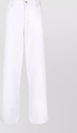 Isabel Marant high-waisted straight hem denim trousers