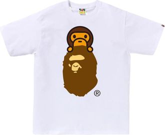 A Bathing Ape Monkey Graphic T-shirt