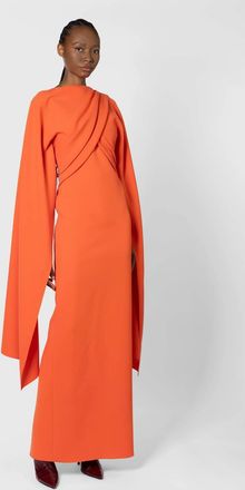 Roksanda Ilincic Iven Maxi Dress In Venetian Red