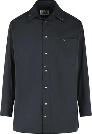 Maison Margiela Black Cotton Shirt