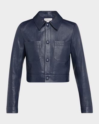 Frame Denim The Small Leather Jacket