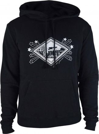 Saint Laurent Hoodie Sweat met logo Zwart