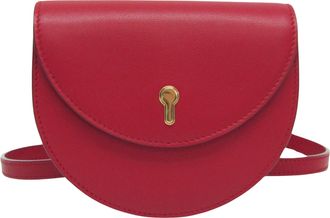 Bally Red Leather Shopper Bag (Pre-Owned)