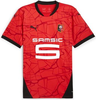 Puma Stade Rennais Mens Home Replica Jersey 2024/2025, Red, M