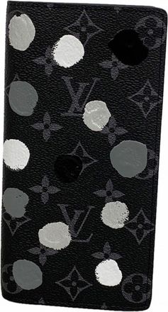 Louis Vuitton Black Long Wallet (Bi-Fold) (Pre-Owned)