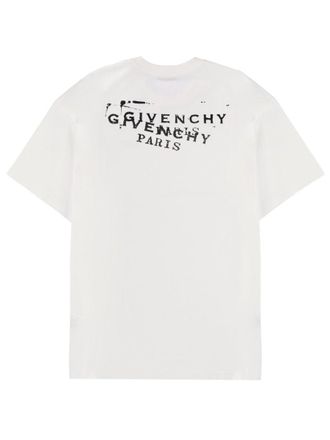 Givenchy Logo Print T-Shirt - White