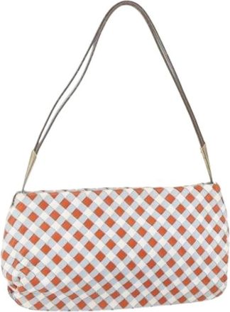 Bottega Veneta Pre-owned Shoulder Bags, female, Multicolor, Size: ONE SIZE Pre-owned Leather Shoulder Bag