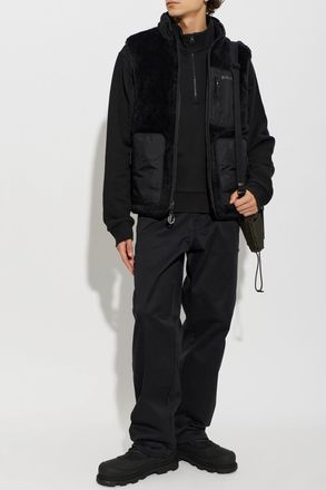 Moncler Reversible Down Vest, Mens, Black