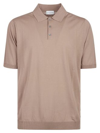 Ballantyne Short Sleeve Plain Cotton Polo