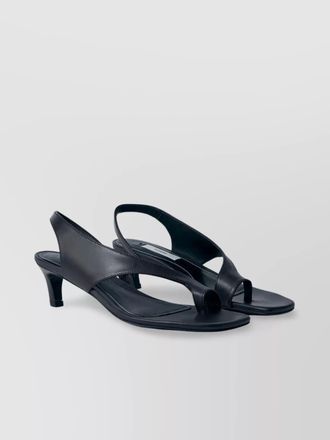 Toteme leather heeled sandals