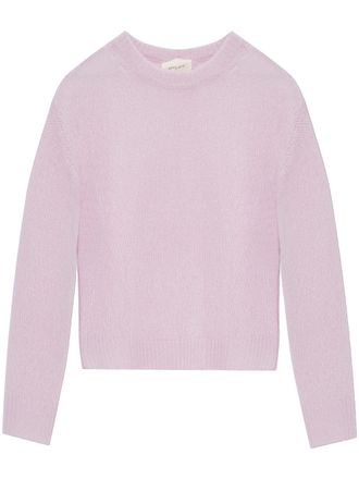 Lisa Yang crew-neck sweater - women - Silk/Cashmere - 0 - Pink