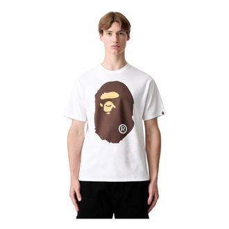 A Bathing Ape A Bathing Ape, Hombre, Camisetas, Blanco, Talla: XL