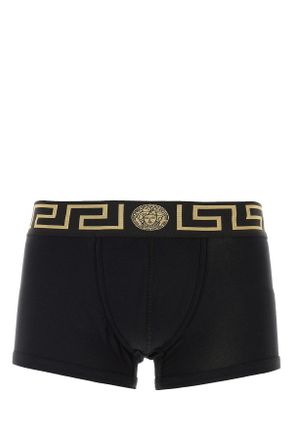 Versace Underpants Low Rise Trunk Stretch Bio Cotton Jers