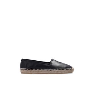 Saint Laurent Leather espadrilles - female - Saint Laurent - Espadrilles - Black - 2 1/2 UK - Shoes