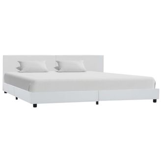 vidaXL Giroletto Bianco In Similpelle 180x200 Cm - Vidaxl