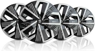 Goodyear Copri Cerchioni Goodyear Nagoya Nero/Argentato 15 4 Unit&agrave;
