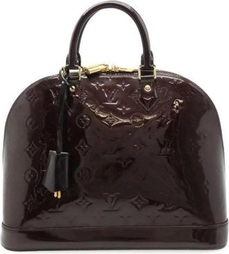 Louis Vuitton Tweedehands Canvas handtassen - Dames - Vintage Handtas - Paars - ONE Size - Vintage
