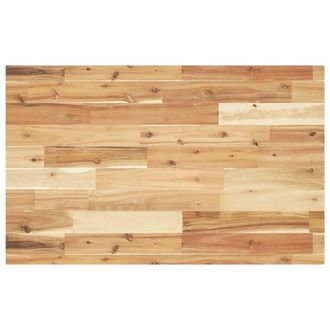 Berkfield Home Desk Top Oil Finished 160x50x4 cm Solid Wood Acacia in Brown | Size: 160 x 50 x 4 cm