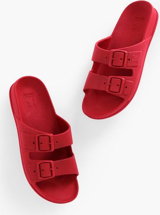 Cacato&egrave;s Rio De Janeiro Slides - Red - 8M Talbots