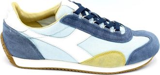 Diadora Canvas Stone Wash Sneaker Model - Heren - Sneakers - Blauw - 47 EU - Schoenen