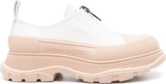 Alexander McQueen Tread Slick sneakers - women - Cotton - 38.5 - White