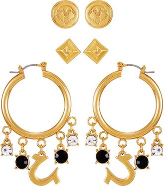 True Religion Trio Earring Set in Goldtone at Nordstrom