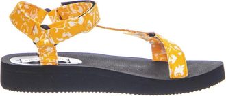 Steve Madden Schoenen, Dames, Oranje, 40 EU, Flat Sandalen