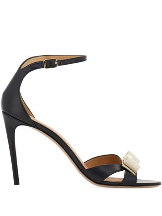 Ferragamo 90mm Vara bow sandals - Black