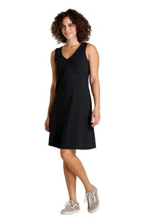 Toad & Co Rosemarie Sleeveless Dress in Black at Nordstrom, Size X-Large