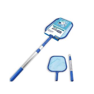 Trade Shop Trade Shop - Retino Raccogli Foglie Con Asta Telescopica Da 135 Cm Per Pulizia Piscina 42389