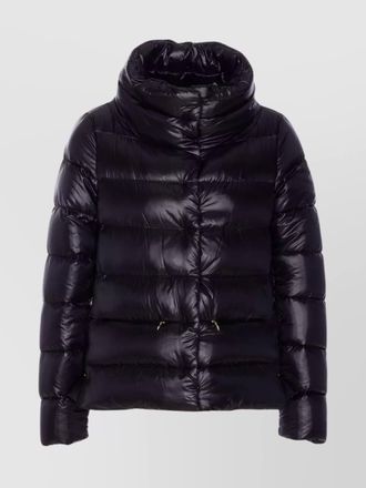 Herno light padded jacket with high neck